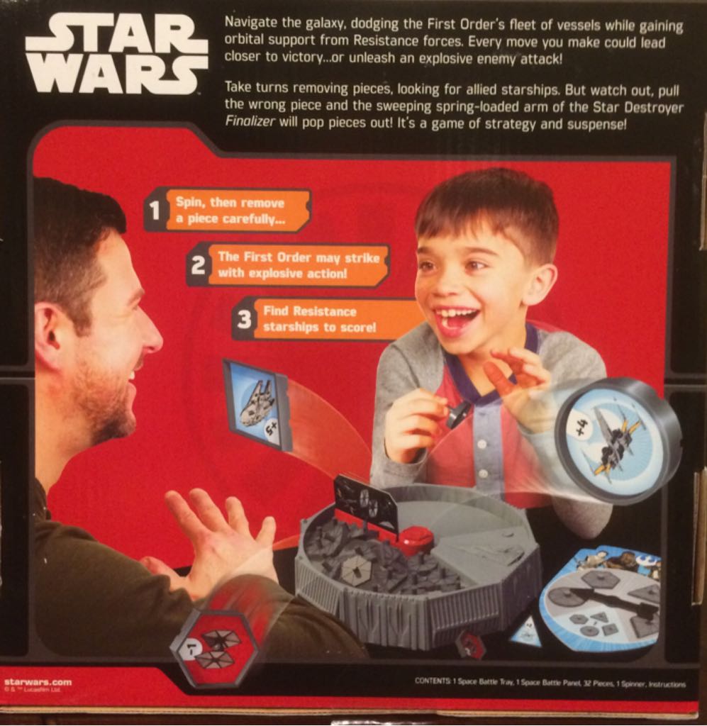 Star Wars Galaxy Hunt   (2-4) board game collectible [Barcode 810558013632] - Main Image 2