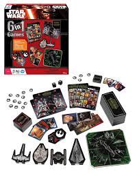 Star Wars 6-in-1 Games  (2-4) board game collectible [Barcode 810558014073] - Main Image 2