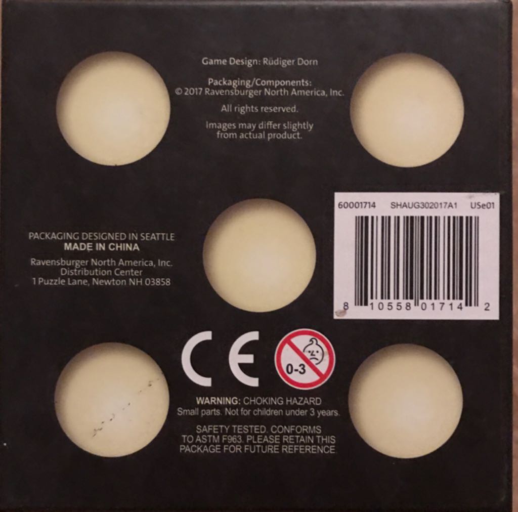 Vegas Dice Game  (2-5) board game collectible [Barcode 810558017142] - Main Image 2