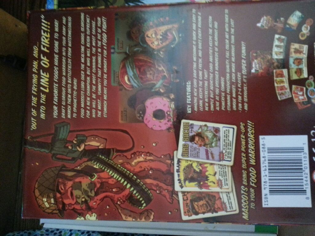 Food Fight  (2-6) board game collectible [Barcode 815442011831] - Main Image 2