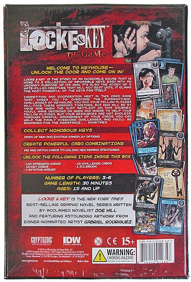 Locke & Key  (3-6) board game collectible [Barcode 815442012357] - Main Image 2