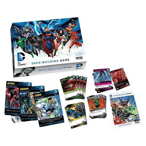DC Deck-Building Game  (2-5) board game collectible [Barcode 815442013576] - Main Image 3