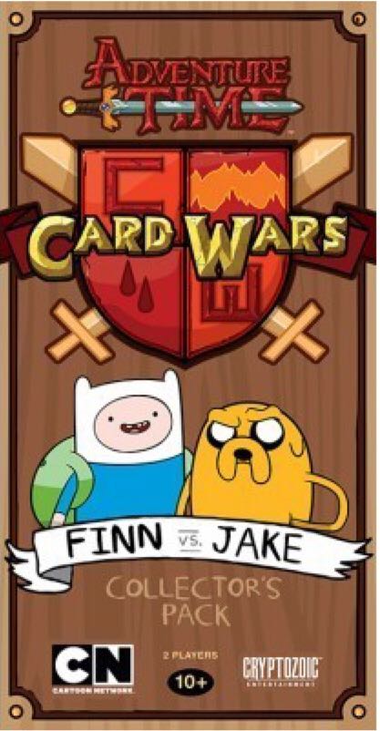 Adventure Time Card Wars: Finn Vs. Jake  (2) board game collectible [Barcode 815442015587] - Main Image 1
