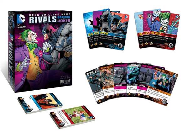 DC Deck-Building Game Rivals Batman Vs Joker  (2) board game collectible [Barcode 815442017529] - Main Image 3