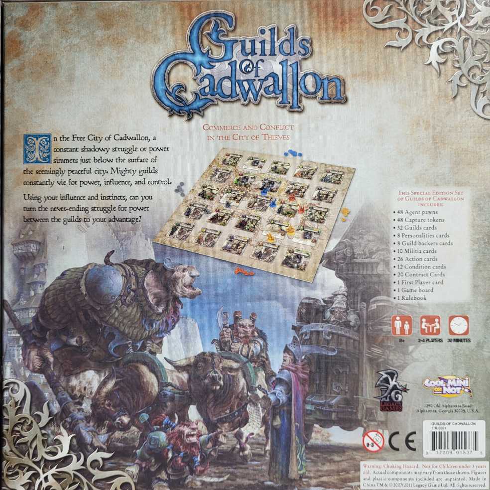 Guilds of Cadwallon  (2-4) board game collectible [Barcode 817009015375] - Main Image 3