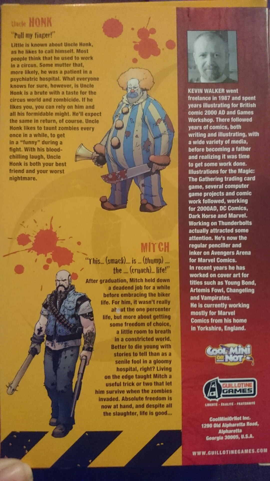 Special Guest Kevin Walker  (2) board game collectible [Barcode 817009015689] - Main Image 2