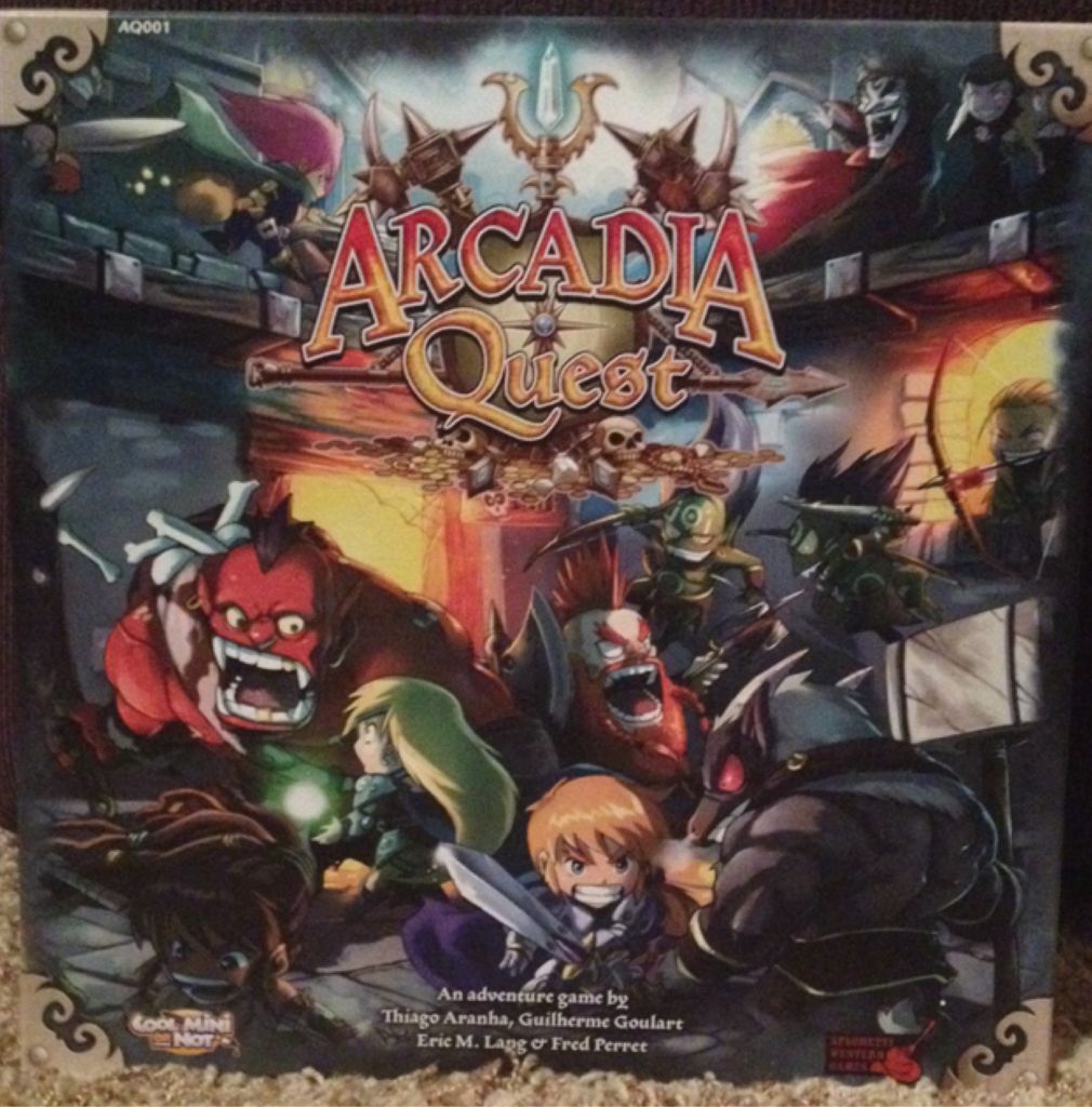 Arcadia Quest  (2-4) board game collectible [Barcode 817009018178] - Main Image 1