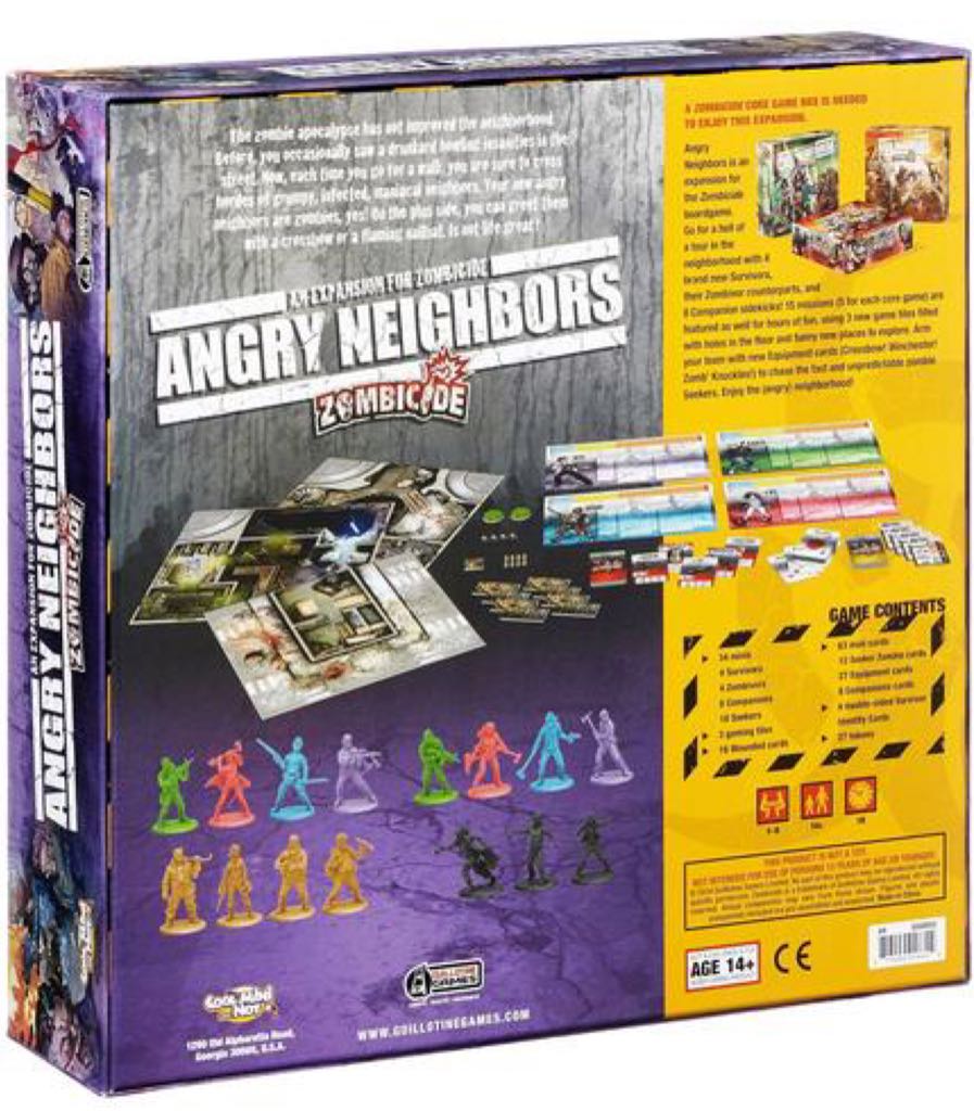 Angry Neighbors  (1-6) board game collectible [Barcode 817009018314] - Main Image 2