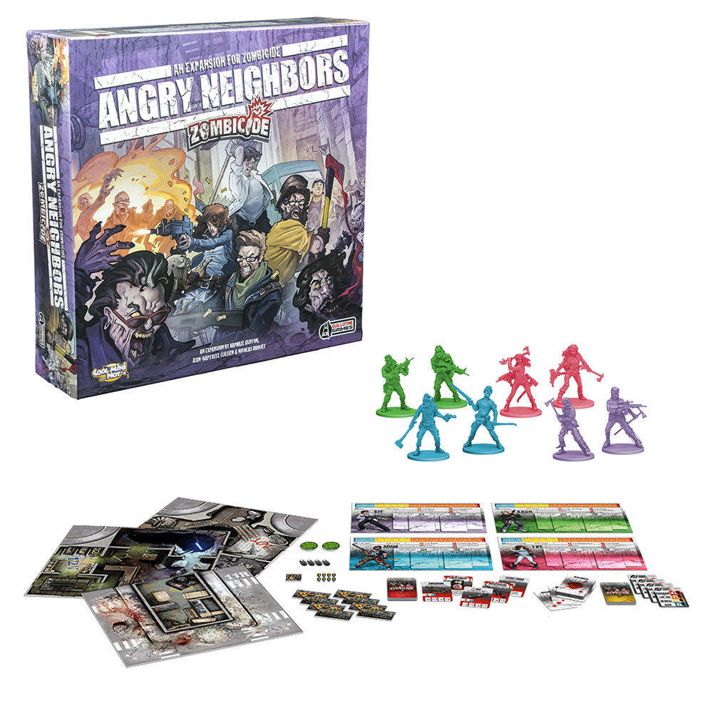 Angry Neighbors  (1-6) board game collectible [Barcode 817009018314] - Main Image 3