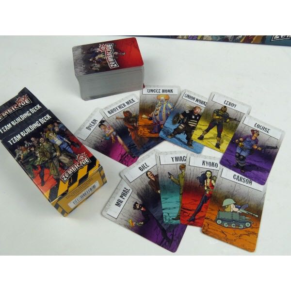 Zombicide: Team Building Deck  board game collectible [Barcode 817009018338] - Main Image 2