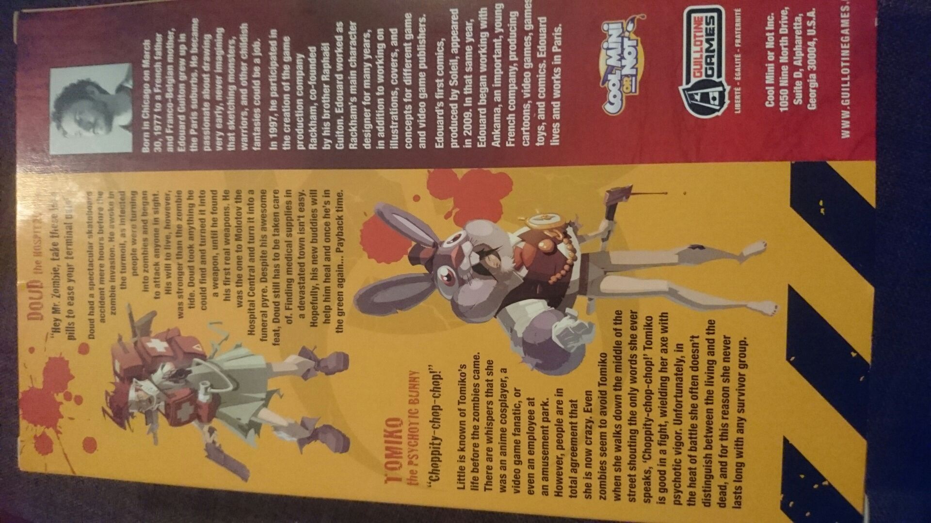 Special Guest Edouard Guiton  (2) board game collectible [Barcode 817009018383] - Main Image 2