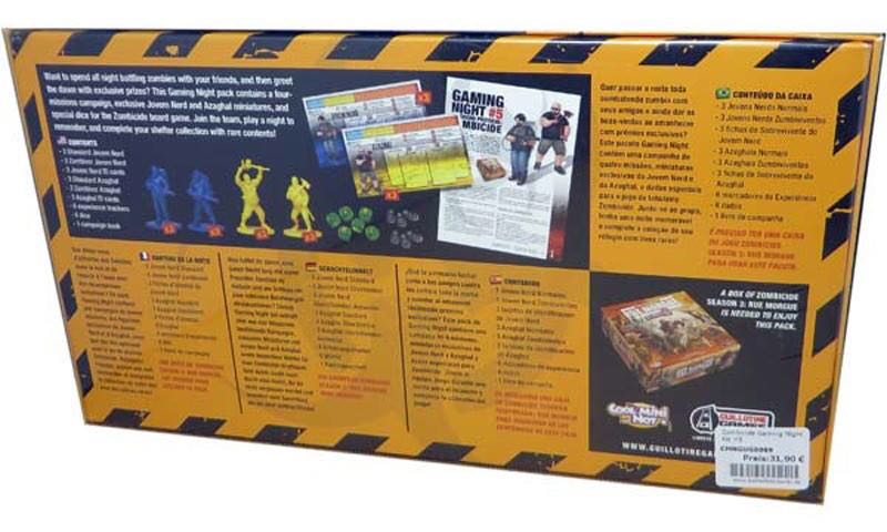 Zombicide Game Night #5: Bluehand Protocol   board game collectible [Barcode 817009018420] - Main Image 2