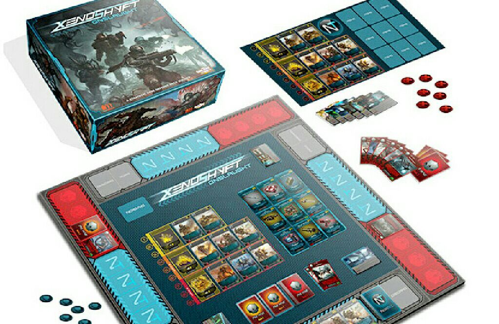 Xenoshyft: Onslaught  (1-4) board game collectible [Barcode 817009019083] - Main Image 2