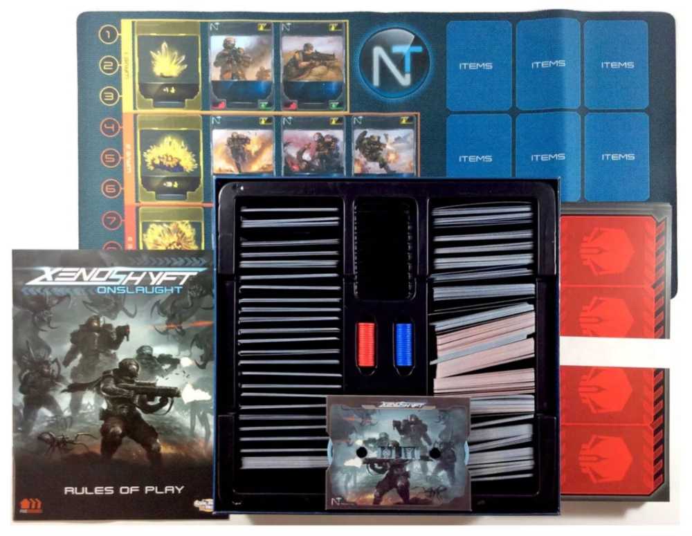 Xenoshyft: Onslaught  (1-4) board game collectible [Barcode 817009019083] - Main Image 3