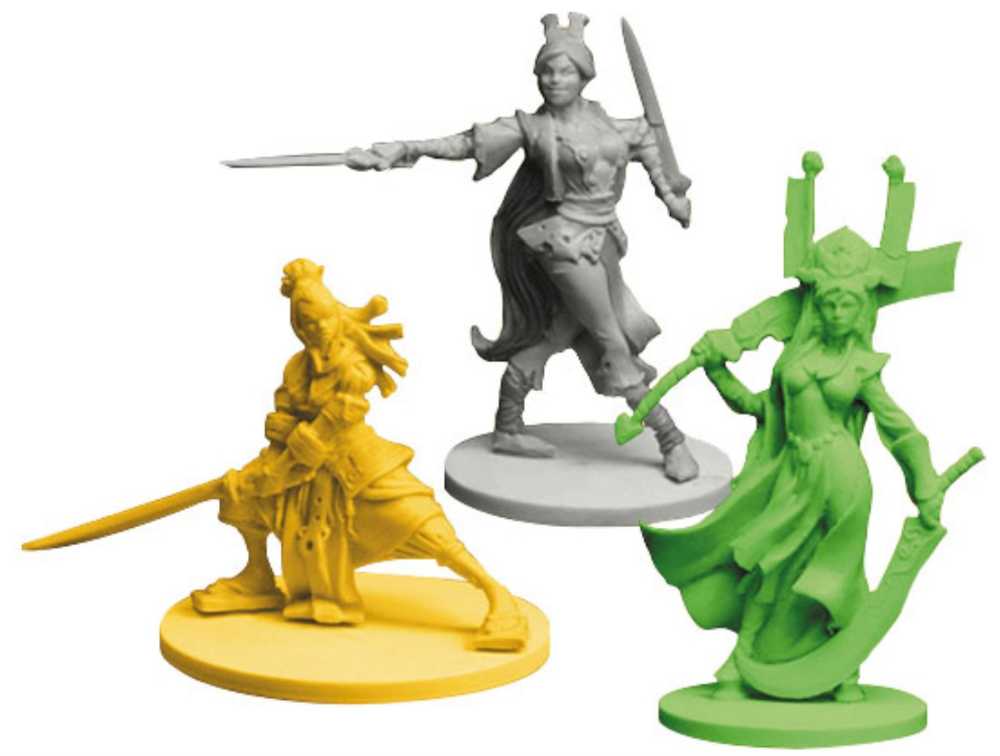 Rum & Bones: Mazu’s Dreadful Curse Heroes Set #1 PAINTED  (2-6) board game collectible [Barcode 817009019953] - Main Image 3