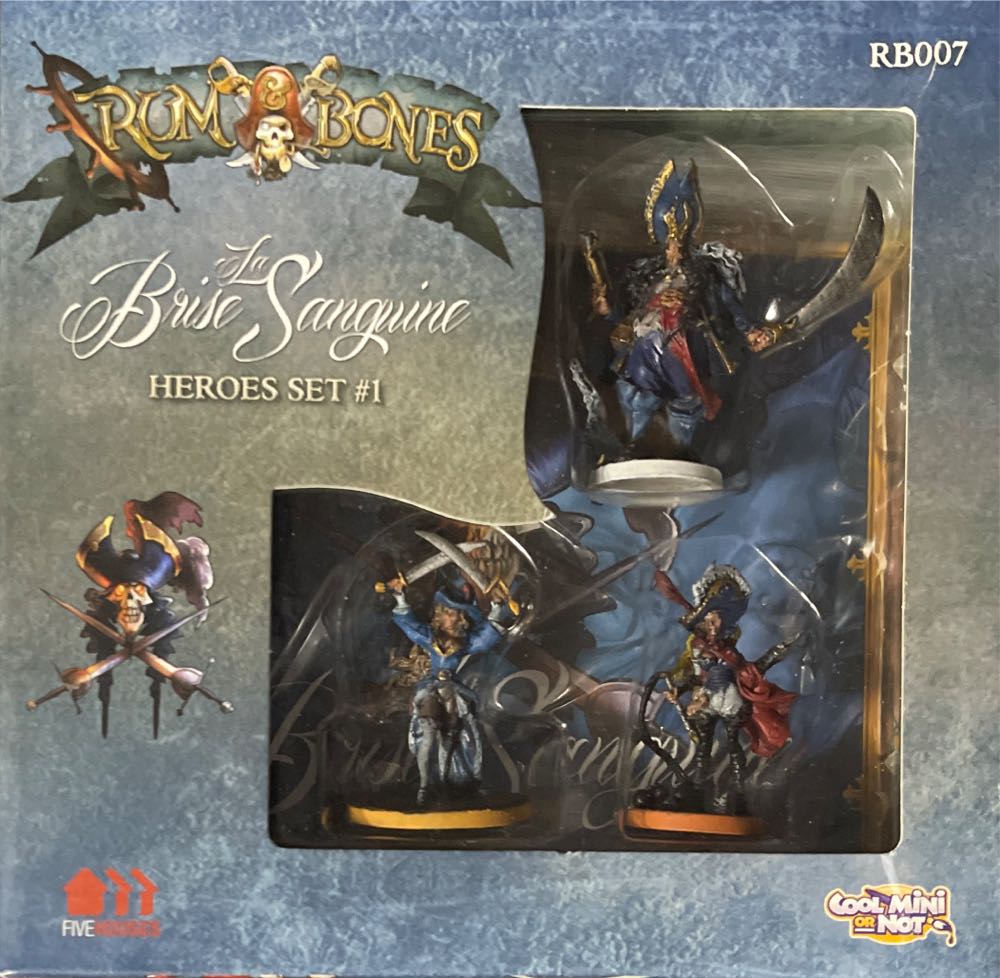 Rum & Bones Bone La Brise Hero Set 1   board game collectible [Barcode 817009019960] - Main Image 2