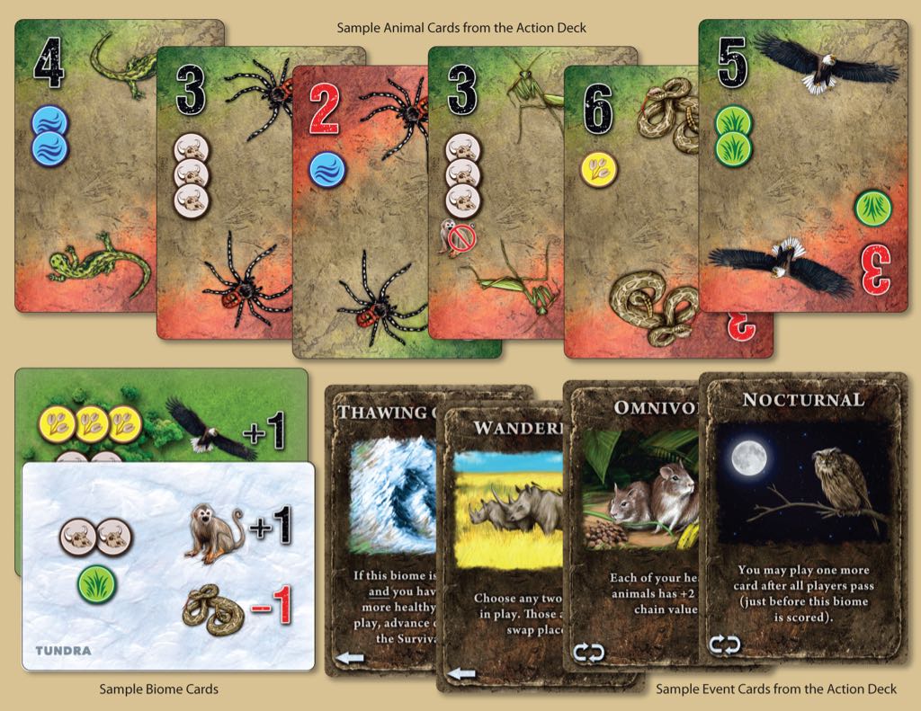 Dominant Species: The Card Game  (2-6) board game collectible [Barcode 817054010127] - Main Image 2