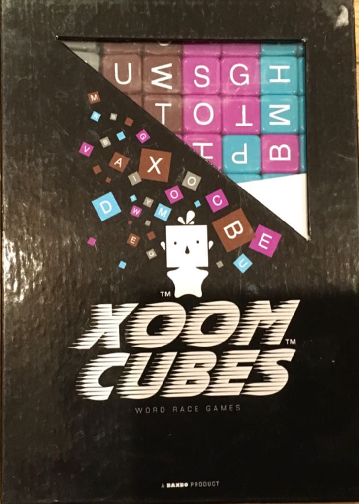 Xoom Cubes Word Race Games By Baxbo Boys & Girls Not for Children Under 3  (2-4) board game collectible [Barcode 8201033431904] - Main Image 1