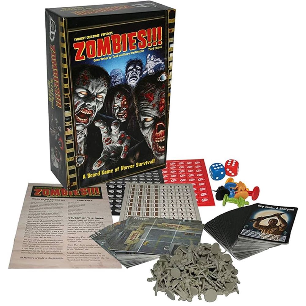 ZOMBIES!!!® 1: Third Edition  (2-6) board game collectible [Barcode 823973020116] - Main Image 2