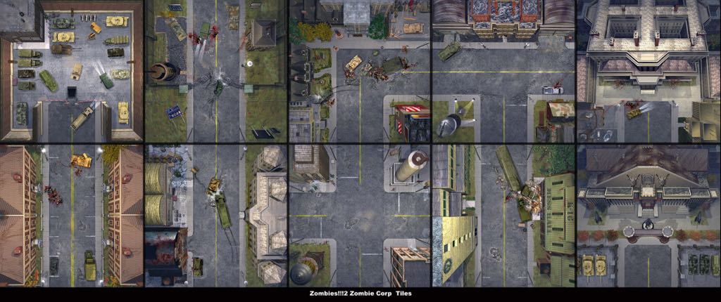 Zombies!!! 2: Zombie Corps(e)  (2-6) board game collectible [Barcode 823973020123] - Main Image 2