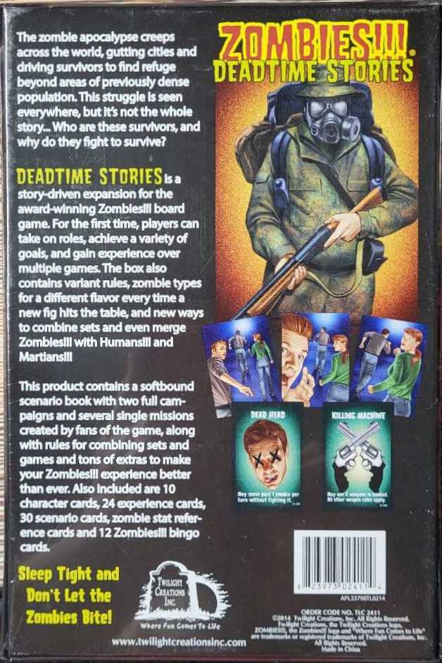 ZOMBIES!!!® DEADTIME STORIES  (2-6) board game collectible [Barcode 823973024114] - Main Image 2