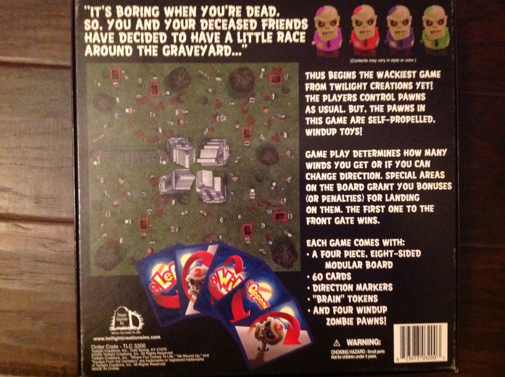 All Wound Up!  (2-4) board game collectible [Barcode 823973032003] - Main Image 2