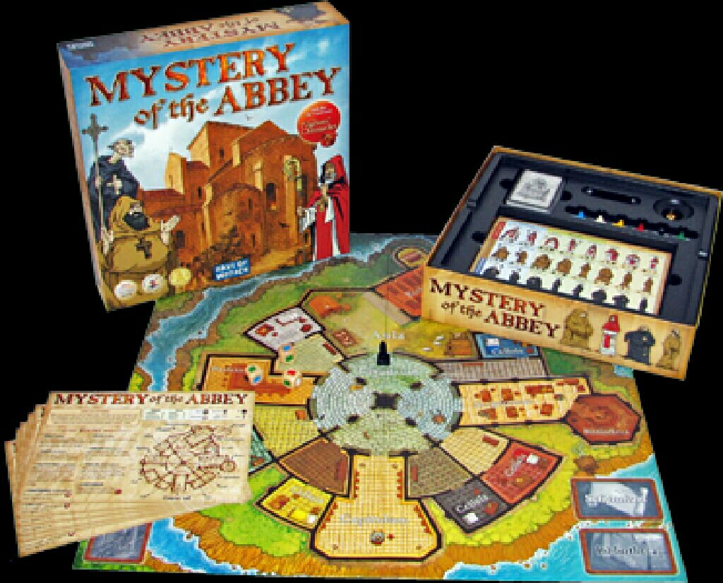 Mystery Of The Abbey  (3-6) board game collectible [Barcode 824968713914] - Main Image 2