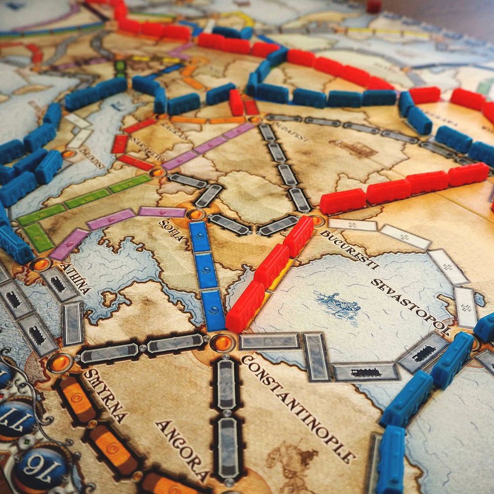 Zug um Zug Europe  (2-5) board game collectible [Barcode 824968717622] - Main Image 4