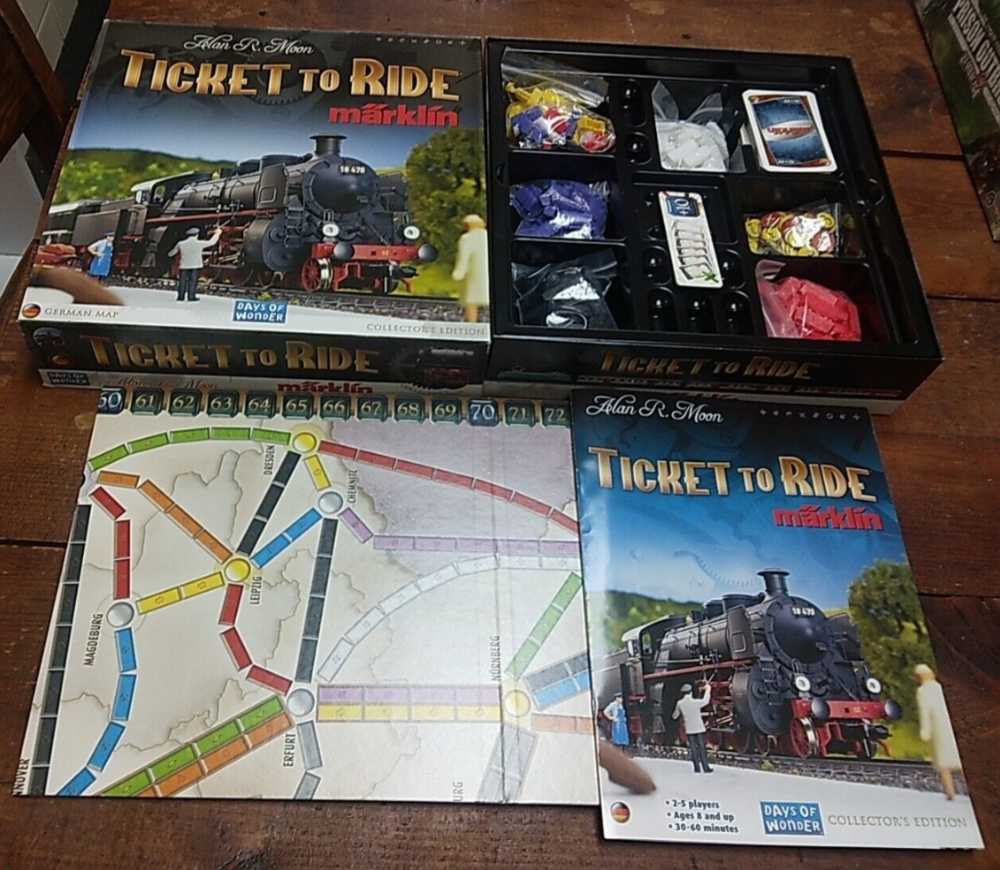 Ticket To Ride: Marklin  (2-5) board game collectible [Barcode 824968717936] - Main Image 3