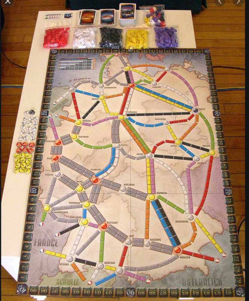 Ticket To Ride: Marklin  (2-5) board game collectible [Barcode 824968717936] - Main Image 4