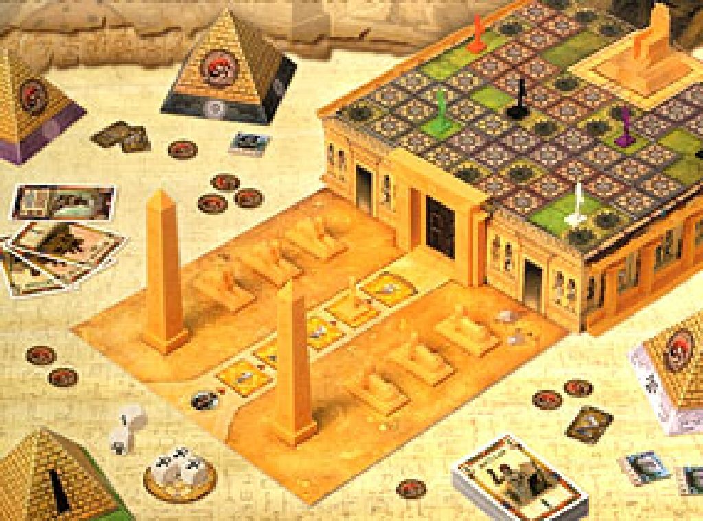 Cleopatra And The Society Of Architects  (3-5) board game collectible [Barcode 824968722916] - Main Image 2