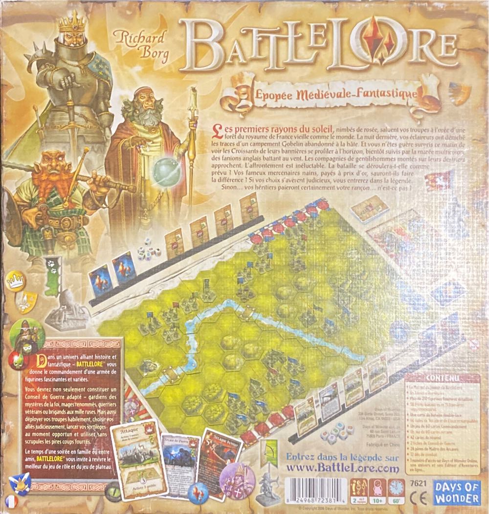 BattleLore  (2 x) board game collectible [Barcode 824968723814] - Main Image 3