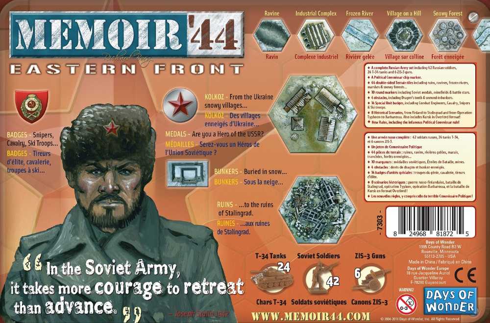 Memoir ’44 : Eastern Front  (2) board game collectible [Barcode 824968818725] - Main Image 3
