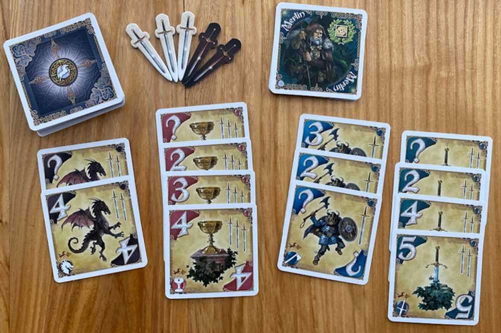 Shadows Over Camelot - The Card Game  (1-7) board game collectible [Barcode 824968819746] - Main Image 4