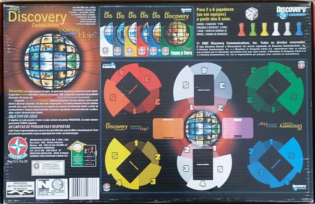 Discovery Curiosidades  (6) board game collectible [Barcode 82623852] - Main Image 2