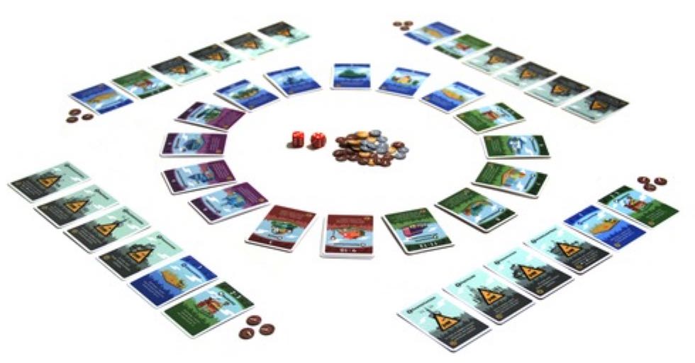 Machi Koro  (2-4) board game collectible [Barcode 827714006650] - Main Image 2