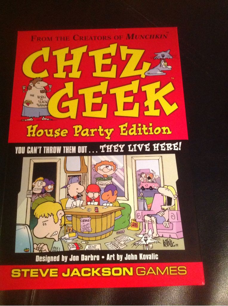 Chez Geek  (2-5) board game collectible [Barcode 837654320198] - Main Image 1