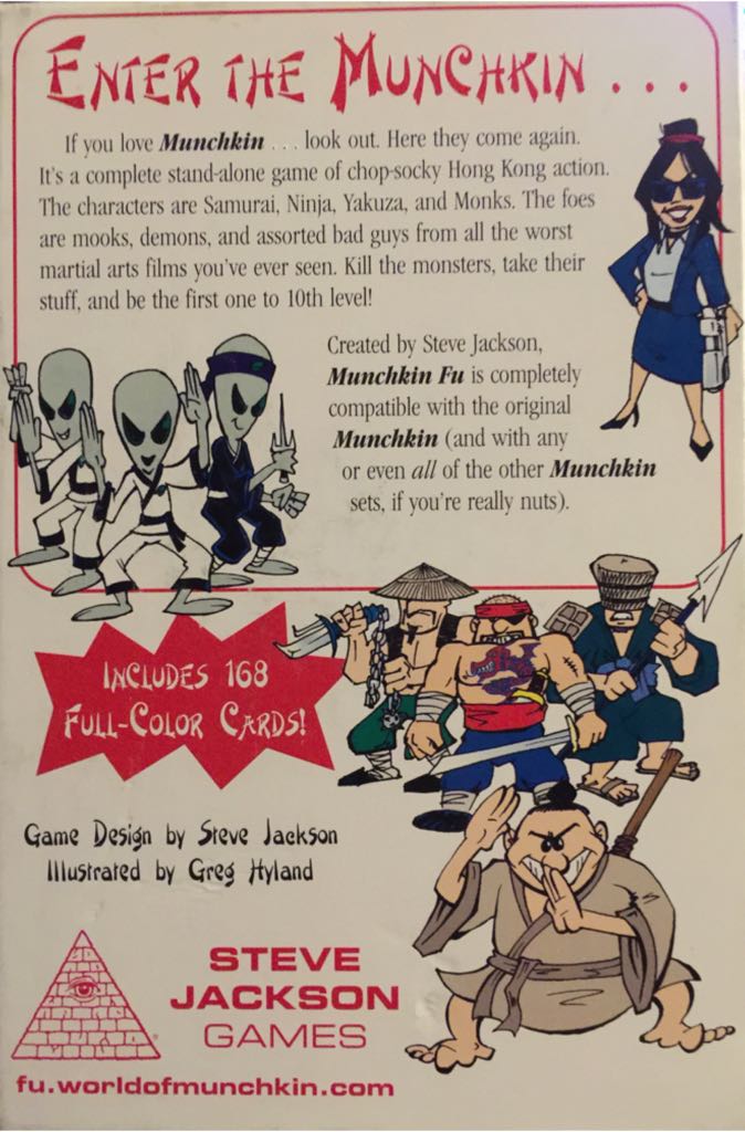 Munchkin: Fu  (6) board game collectible [Barcode 837654320587] - Main Image 2