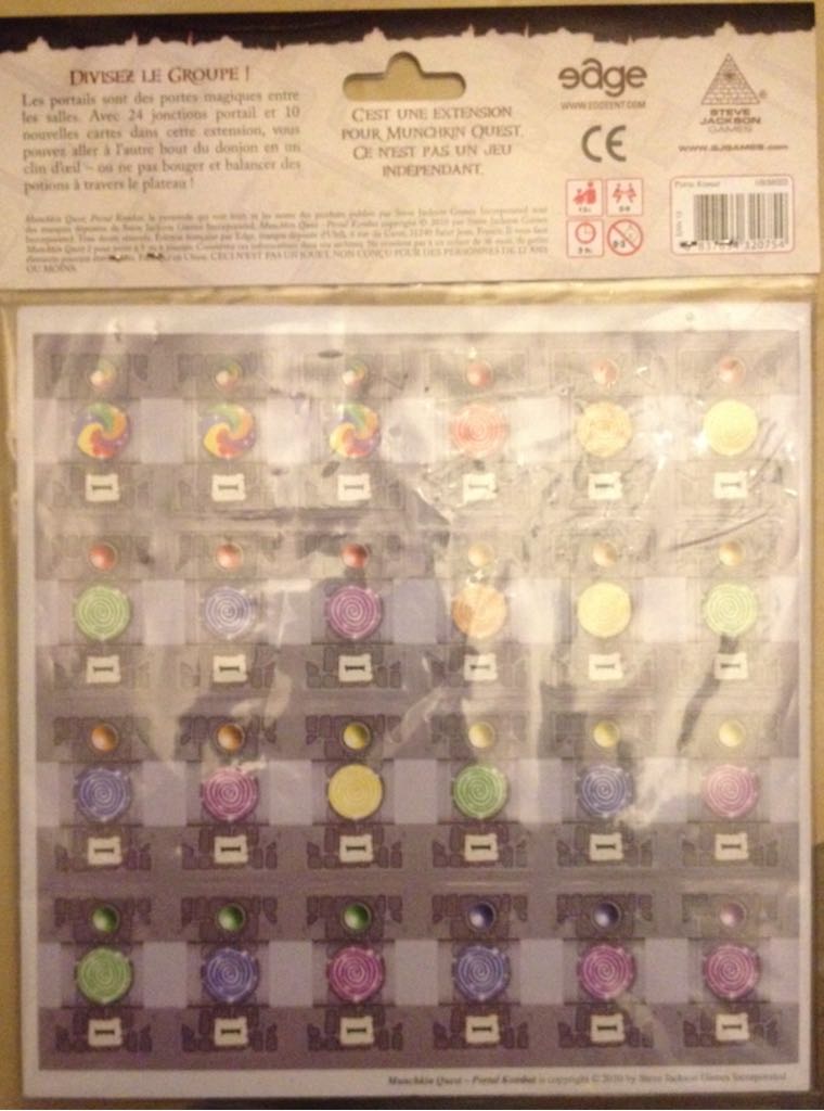 Munchkin Quest: Portal Kombat  (2-6) board game collectible [Barcode 837654320754] - Main Image 2