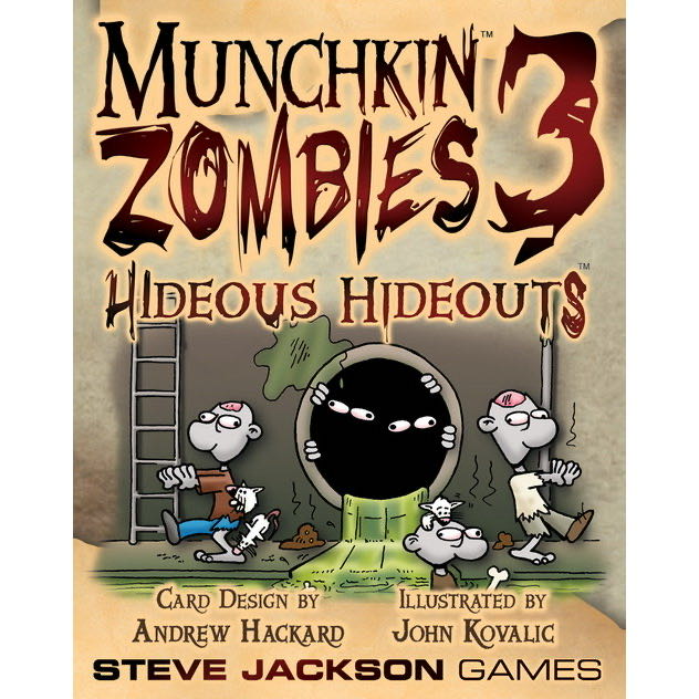 Munchkin Zombies  (3-6) board game collectible [Barcode 837654321010] - Main Image 4