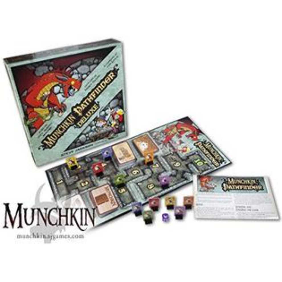 Munchkin: Pathfinder Deluxe  (3-6) board game collectible [Barcode 837654322185] - Main Image 4