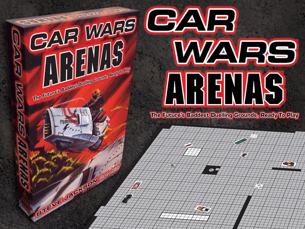 Car Wars: Arenas  (2-8) board game collectible [Barcode 837654322666] - Main Image 2