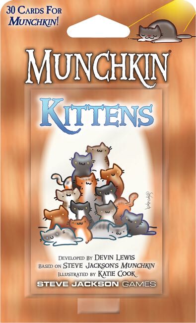 Munchkin Kittens Expansion  (3-6ish) board game collectible [Barcode 837654322673] - Main Image 1