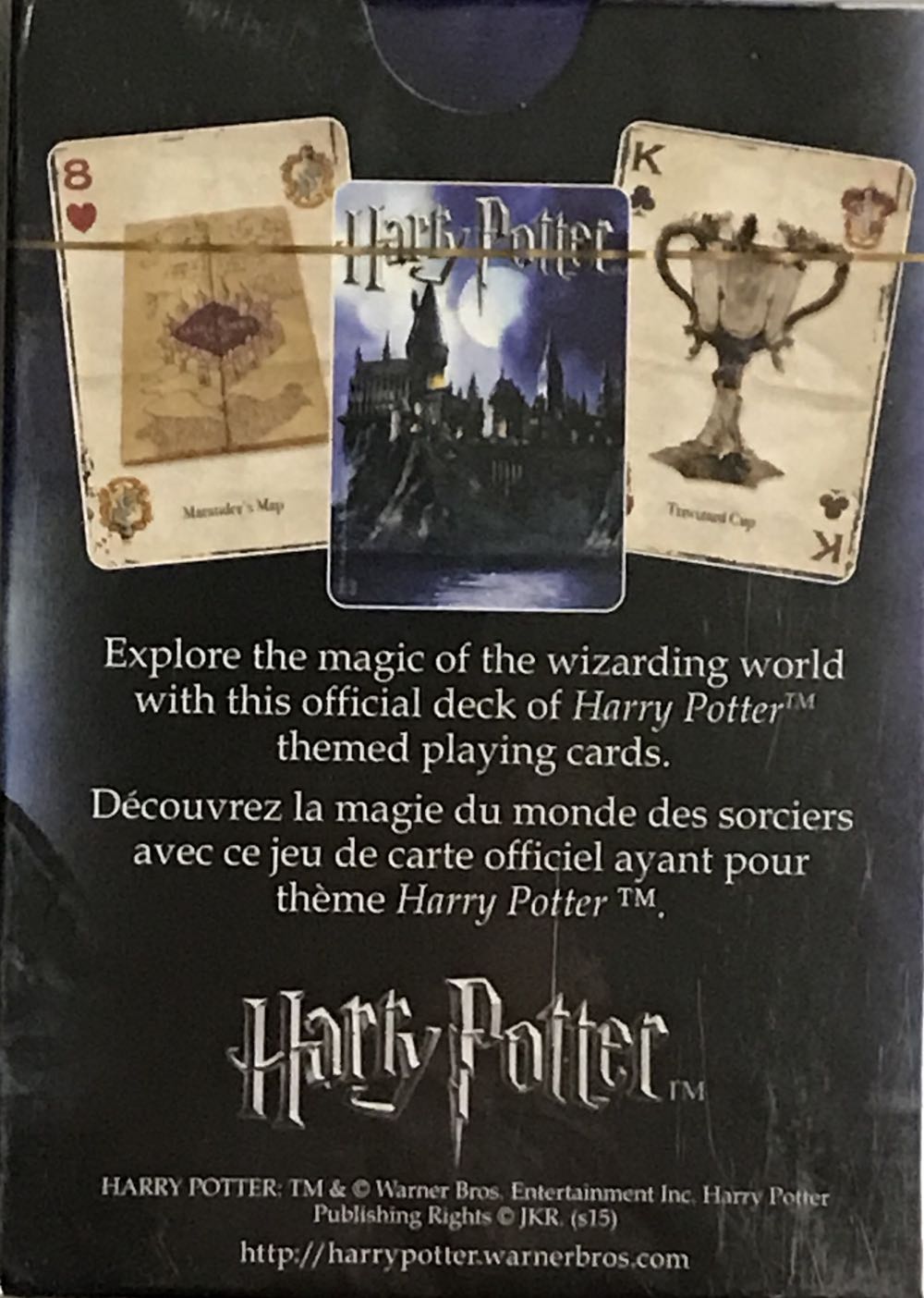 Harry Potter Playing Cards  (1+) board game collectible [Barcode 840391105232] - Main Image 2