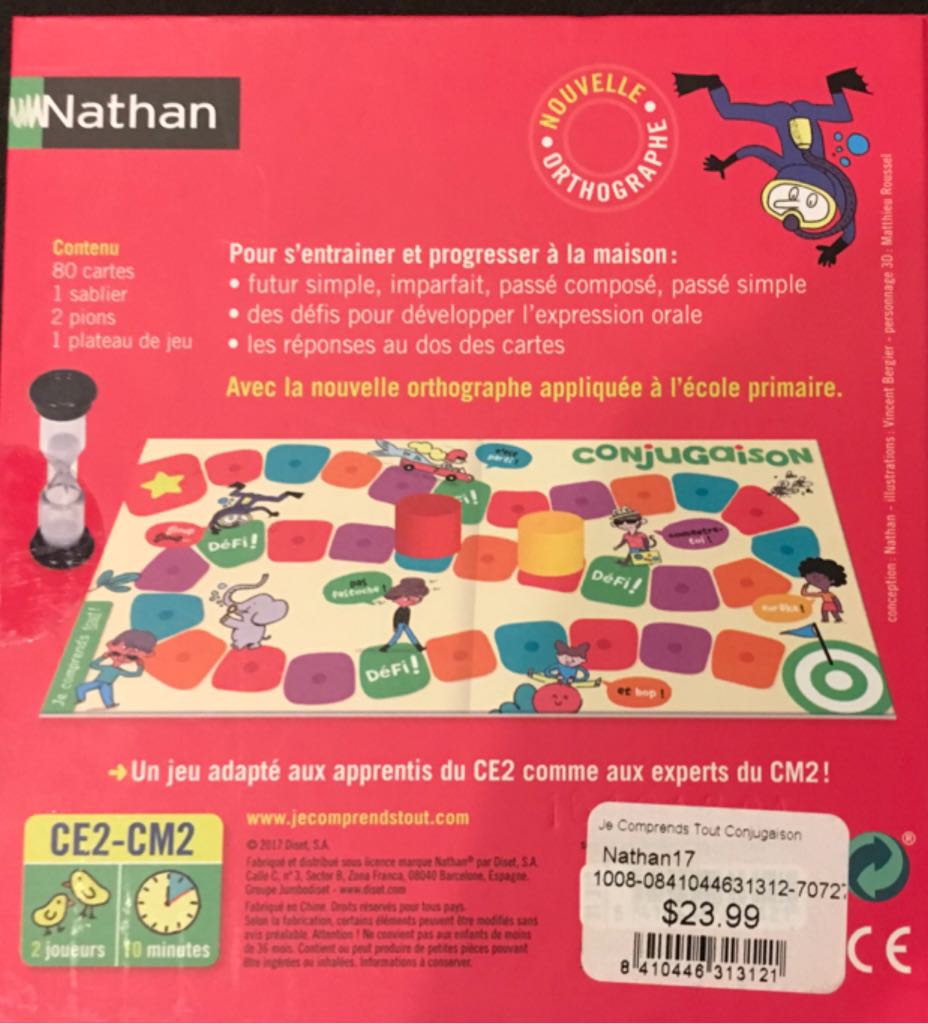 Conjugaison  (2) board game collectible [Barcode 8410446313121] - Main Image 2