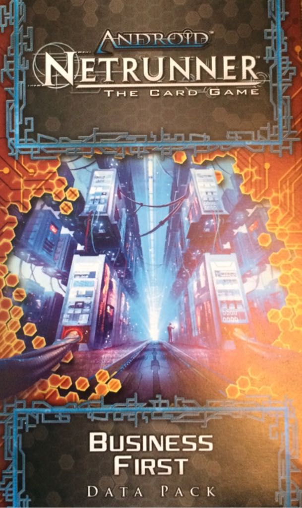 Android Netrunner: Business First  board game collectible [Barcode 841333100322] - Main Image 1