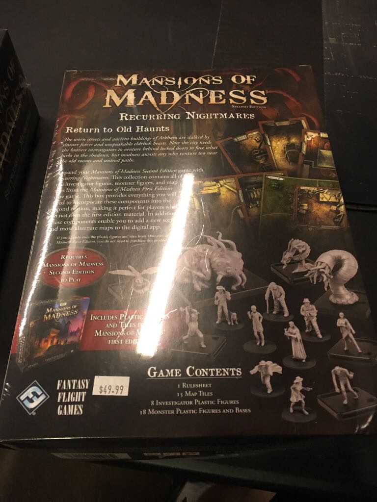 Mansions Of Madness: Recurring Nightmare  (1-5) board game collectible [Barcode 841333101534] - Main Image 2
