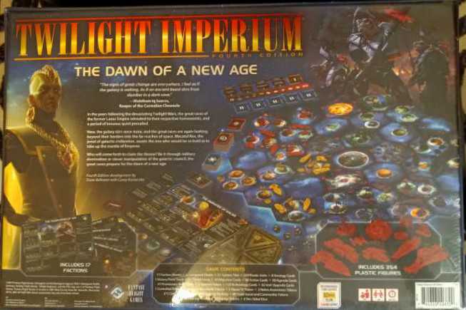 Twilight Imperium  (3-6) board game collectible [Barcode 841333103729] - Main Image 2