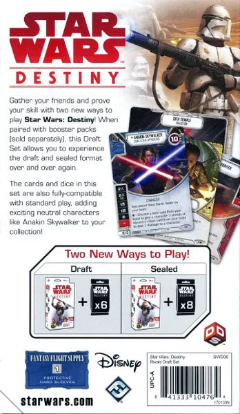 Star Wars Destiny: Rivals Draft Set  (2) board game collectible [Barcode 841333104764] - Main Image 3