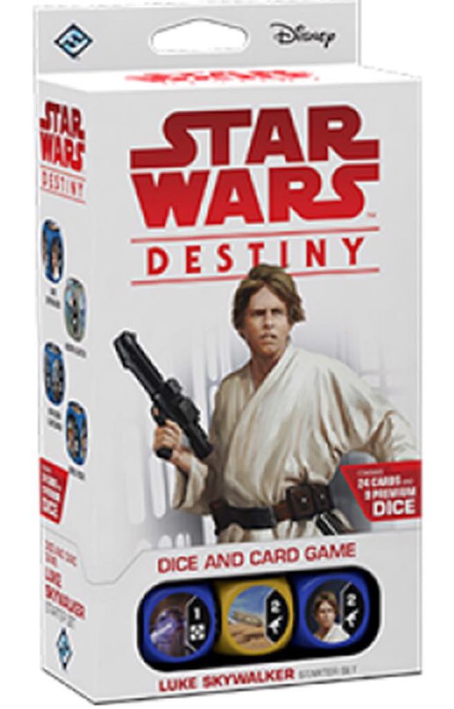 Star Wars Destiny Luke Sky walker   board game collectible [Barcode 841333104788] - Main Image 1